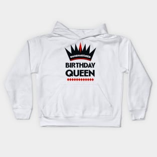 Quarantined Birthday Queen Kids Hoodie